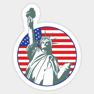 Statue of Liberty, USA Sticker